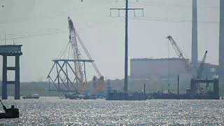 Live from Baltimore at Bridge Collapse Site [upl. by Annette]