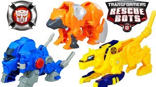 NEW TRANSFORMERS RESCUE BOTS MINI CONS SWIFT VALOR SEQUOIA BRUSHFIRE HEATWAVE CHASE BOULDER BLADES [upl. by Otsenre]