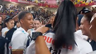 Así fue la celebración de Alianza Lima campeonas de la Liga Nacional Superior de Voley Femenino [upl. by Udela536]