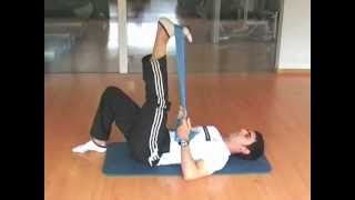 Ejercicios para Hernia DiscoHerniated disc exercises [upl. by Llenor400]