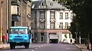 Historische Eberswalde Bilder Portrait einer Stadt Oktober 1990 [upl. by Atnoved721]