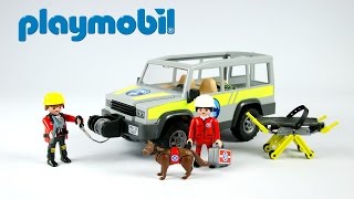 Playmobil 5427  Mountain Rescue Truck with Cable Winch and Tow Bar [upl. by Katalin]