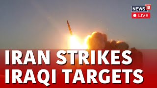 Iraq Vs Iran LIVE News  Iran Strikes Israeli quotSpy Headquartersquot In Iraq As Regional Tensions Mount [upl. by Yuh208]