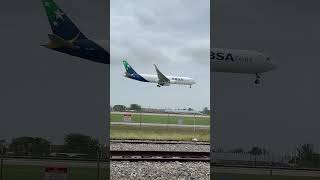 Absa Cargo Boeing 767300F Landing at MIA [upl. by Sedgewinn847]