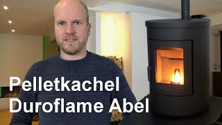 Pelletkachel Duroflame Abel  aansteken en dagelijks onderhoud [upl. by Gnim]