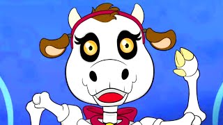 La Vaca Lola Esqueleto 💀🎃 Canciones Infantiles para Halloween 💀🎃🕸️ Canciones de la Granja [upl. by Loretta]