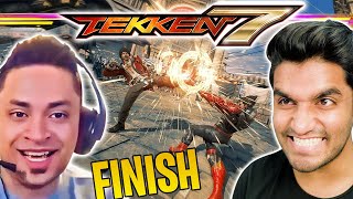 Tekken 7 PS4 Dragunov Vs Jin Gameplay  INFINITE AZURE Stage 1080P 60FPS Full Game Build [upl. by Wasson981]