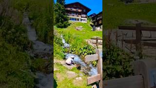 Bettmeralp in Swizzerland🤗🥰🇨🇭 travel shortsvideo switzerlandalps [upl. by Ailahtan]