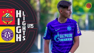 HIGHLIGHTS SK Rapid Wien vs FK Austria Wien U15 VARTA 2021 [upl. by Belanger134]