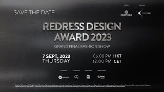 REDRESS DESIGN AWARD 2023  GRAND FINAL FASHION SHOW  LIVESTREAM [upl. by Janessa]