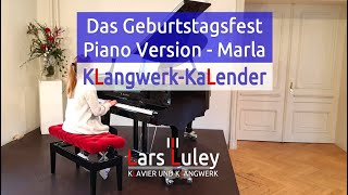 Das Geburtstagsfest – Anne Terzibaschitsch – Marla – Klavier und Klangwerk – Adventskalender 2021 [upl. by Algar]