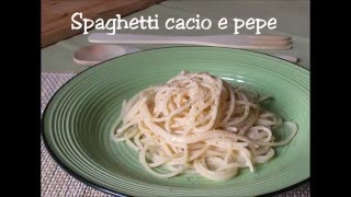 Spaghetti cacio e pepe Il chicco di mais [upl. by Llyrehc532]