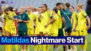 Matildas Nightmare Start To Olympics [upl. by Nettie]