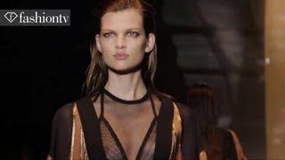 Gucci SpringSummer 2014  Milan Fashion Week MFW  FashionTV [upl. by Attenyw476]