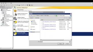 Netbackup Catalog Backup  DR File and Catalog Recovery [upl. by Orvie793]