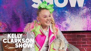 JoJo Siwa Fills An Entire Suitcase With Bows For Her Tour [upl. by Ober642]