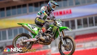 Supercross Round 14 at Nashville  EXTENDED HIGHLIGHTS  4619  Motorsports on NBC [upl. by Walkling]