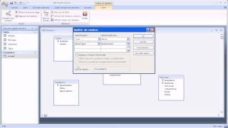 Access  Modèle relationnel de données [upl. by Imnubulo]