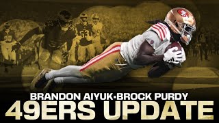 49ers salarycap update Truth over myth when it comes to paying Brandon Aiyuk and Brock Purdy [upl. by Nacnud]