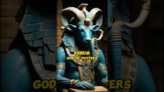 Khnum The God of Potters in Ancient Egypt 10 shorts history ancient [upl. by Gnidleif]