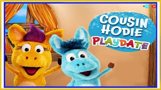 Donkey Hodie  New Cousin Hodie Playdate  ⭐PBS Kids Games⭐ [upl. by Schrader]