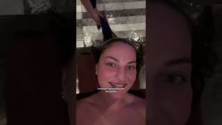 RELAXING SPA TREATMENT scalp massage and body scrub hammam spa turkish bath [upl. by Ginger]