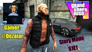 GTA6 Story Mode Walkthrough Gameplay Part 1  INTRO FULL GAME plotagon 😂 [upl. by Alemac]