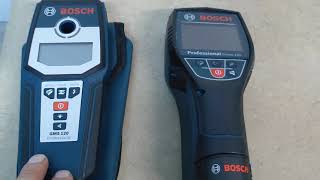 Bosch Dtect 120 wall scanner and Bosch GMS 120 multidetector [upl. by Ydoj]