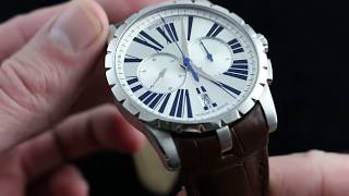 Roger Dubuis Excalibur Chronograph Luxury Watch Review [upl. by Frodeen]