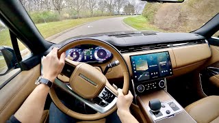 The New Range Rover 20222023 POV Test Drive [upl. by Magda]