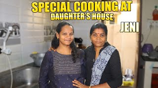 அம்மா அக்கா பொண்ணுக்காக விசேஷ சமையல்  OUR DAUGHTERS KITCHEN VLOG  JENI [upl. by Akeret]