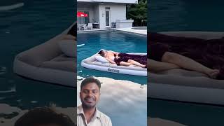 couples😆😫prank funny pool failentertainment shortsYouTube shorts [upl. by Hubbard684]