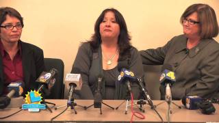 News Conference with quotMontebello 11quot  California Lottery 12 Million SuperLotto Plus winners [upl. by Annoda]