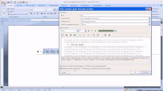 Word  Créer des styles [upl. by Atnoled]
