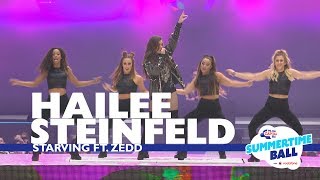 Hailee Steinfeld Starving ft Zedd Live At Capitals Summertime Ball 2017 [upl. by Nnayd32]