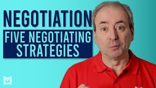 Five Basic Negotiating Strategies  Key Concepts in Negotiation [upl. by Schnell788]