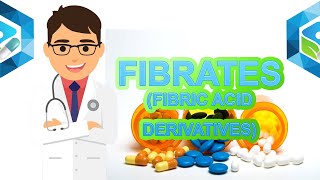 Pharmacology lecture  FIBRIC ACID DERIVATIVES FIBRATES [upl. by Eusebio]