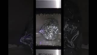 Microwaving Aluminum Foil [upl. by Ezitram]