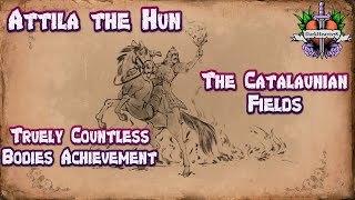 Attila the Hun 5  The Catalaunian Fields Hard  Achievement Age of Empires 2 Definitive Edition [upl. by Claus]