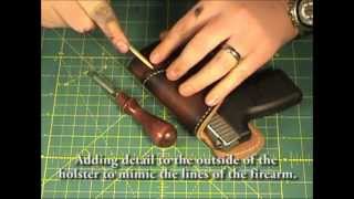 How to make a Leather Holster 3 of 3 [upl. by Iran419]