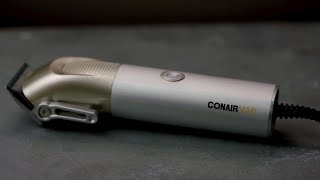 Conair  Cortadora de cabello metálica de alto rendimiento HC6000 MetalCraft™ by ConairMan™ [upl. by Fisch]