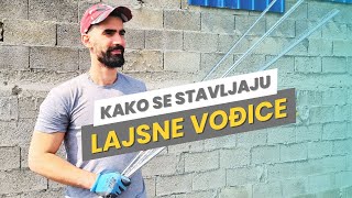 Malterisanje zidova 2 deo  Postavljanje lajsni vođica  Renoviranje salonca ep 5 [upl. by Anaili491]