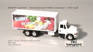 8610DSuperiorInternational4400Container148DiecastWholesalempg [upl. by Nnayar254]