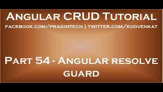 Angular resolve guard [upl. by Lucian]