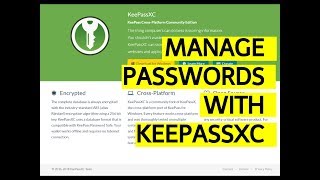 KeePassXC Free Open Source Password Manager [upl. by Bow]