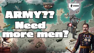 How to grow your army population in Supremacy1914  Tutorial amp information setup  ENGLISH [upl. by Ailahk]