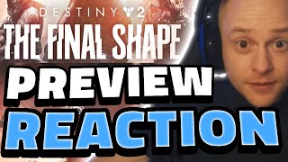 THE FINAL SHAPE looks INCREDIBLE  BUNGIE DEVELOPER GAMEPLAY PREVIEW REACTION [upl. by Otrebliw]