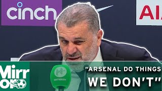 😤 quotARSENAL DO THINGS WE DONTquot  Ange Postecoglou admits frustration with Tottenham stars after loss [upl. by Malony496]