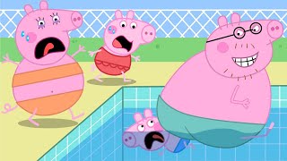 Please Save George What Happened to Daddy Pig  Peppa Pig Funny Animation [upl. by Manard663]