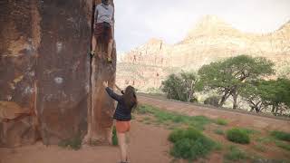 Rock Climbing in Zion National Park [upl. by Undis]